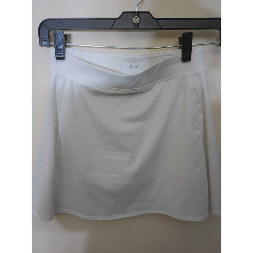 TnAction Aritzia Tennis Skort Women XS White Activewear Athletic Mini Skirt 1553